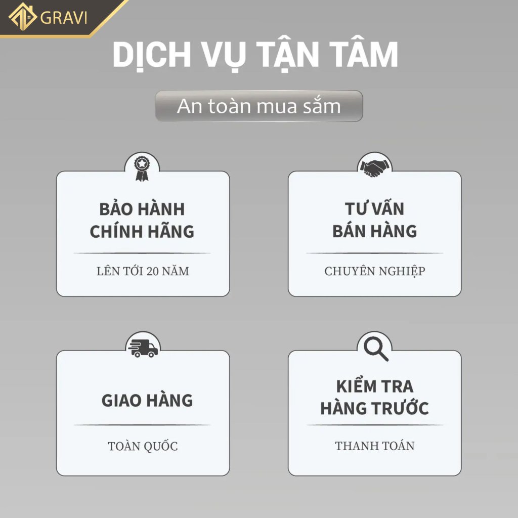 Bồn cầu liền khối Gravi BCLK-DV8013