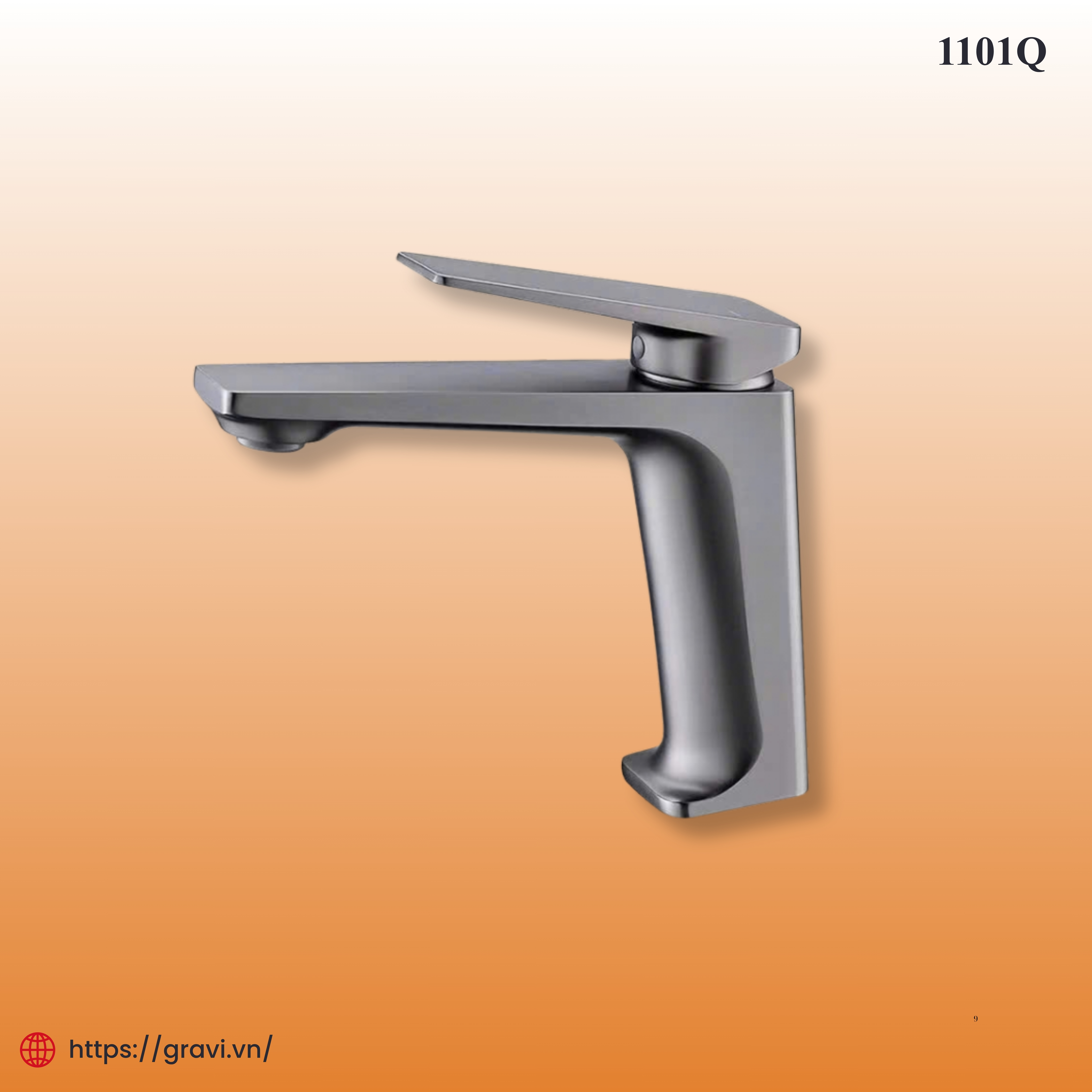 Vòi lavabo cao cấp Gravi GR-1101Q