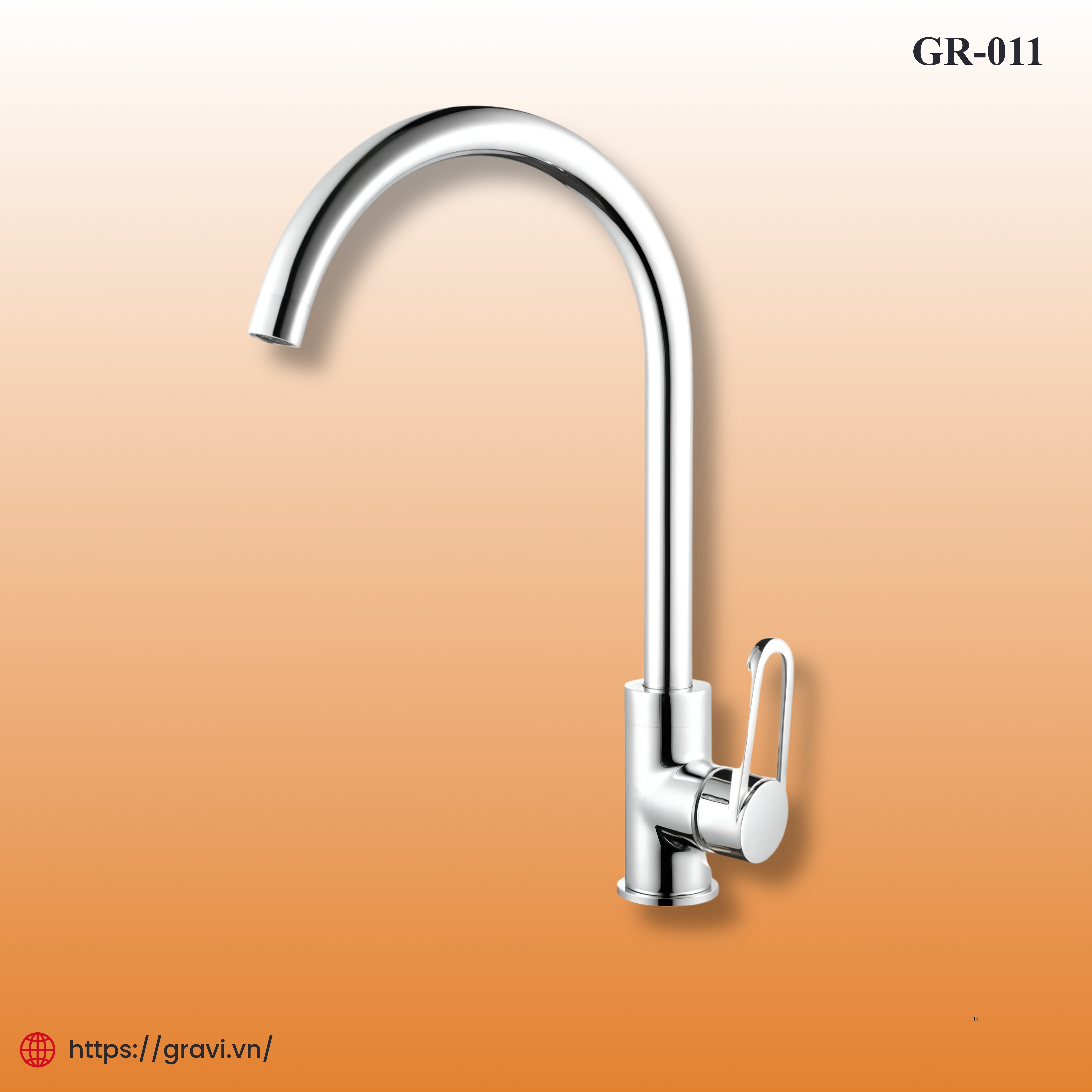 Vòi rửa bát 360 độ Gravi GR-011