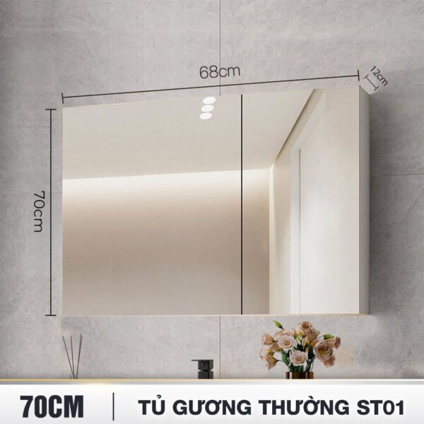 Tủ gương phòng tắm BT.GT70G4