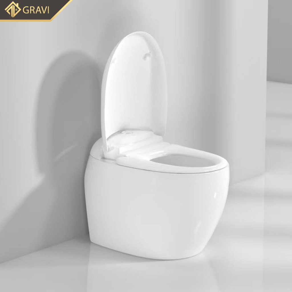 Bồn cầu trứng liền khối Gravi BCT-3531