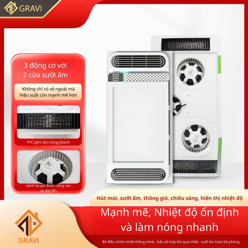 Điều hòa phòng tắm Gravi ĐH-101