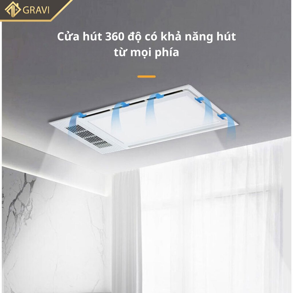 Điều hòa phòng tắm Gravi ĐH-122