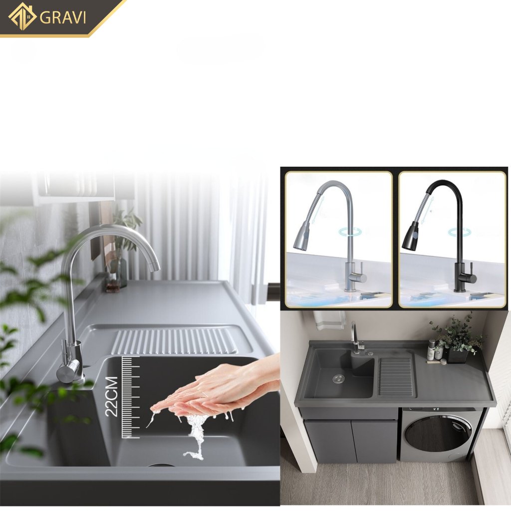 Tủ chậu phòng tắm gravi 2
