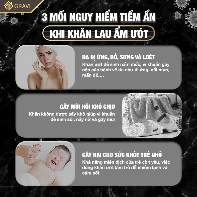 Giá treo khăn điện thông minh