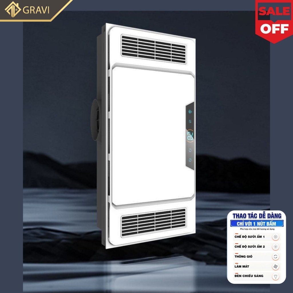 Điều hòa phòng tắm Gravi GR - 02