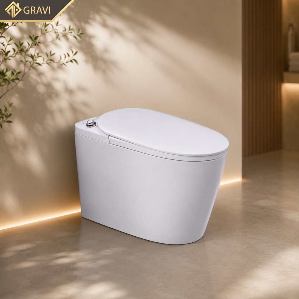 Bồn Cầu Bán Thông Minh Gravi BC-9692